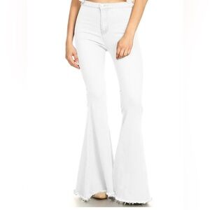 We The Free Bell Bottom High Waisted Jeans 28